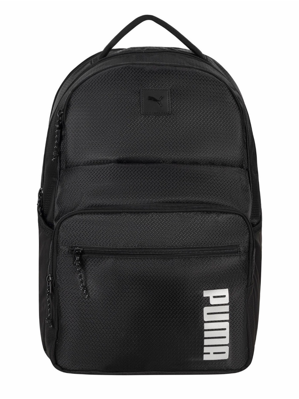 Puma Black Backpack with White Logo